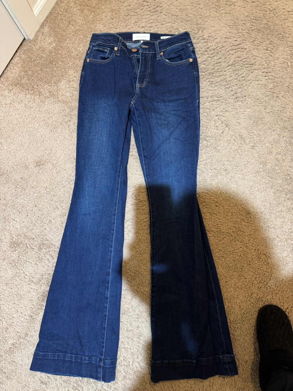 Dear John Dark Blue Rosa Flare Jeans